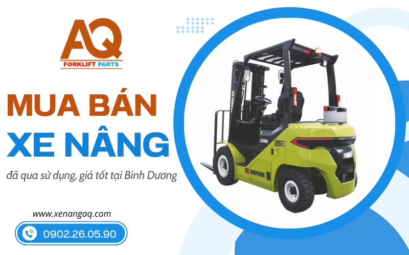 Mua bán xe nâng cũ tại Bình Dương