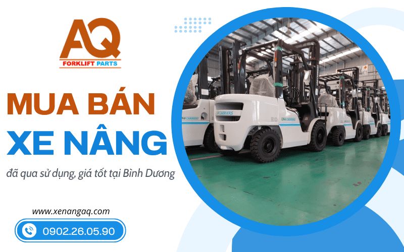 Mua bán xe nâng cũ tại Bình Dương