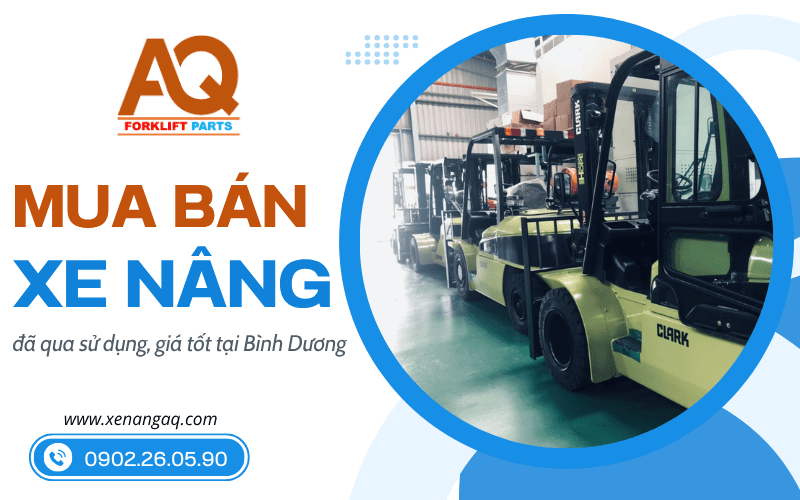 Mua bán xe nâng cũ tại Bình Dương