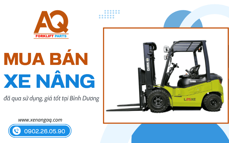 Mua bán xe nâng cũ tại Bình Dương