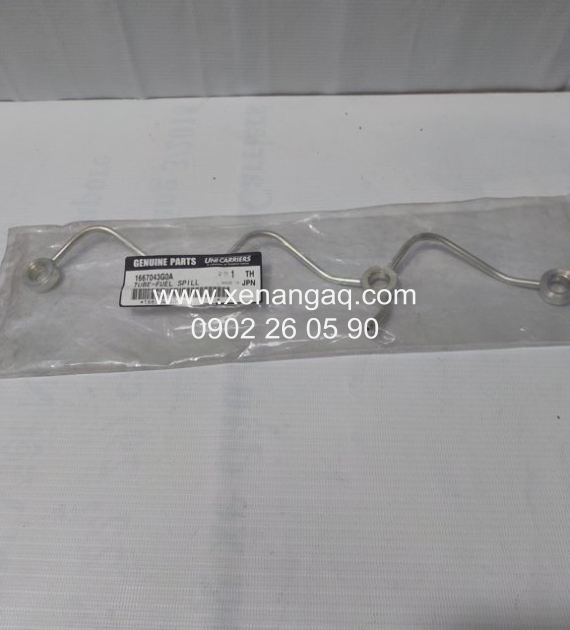 16670-43G0A Ống dầu hồi béc phun QD32