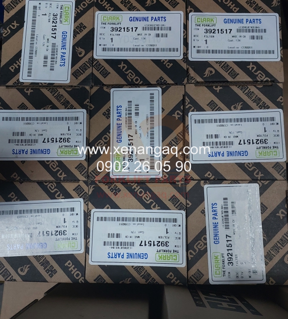 3921517 Lọc nhớt hồi hộp số Clark GTS20D, GTS33D