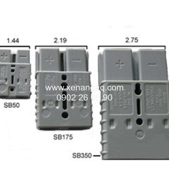 GIĂC CẮM SB350 600V XÁM