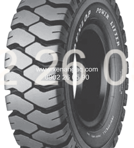 Vỏ Đặc Xe Nâng 7.00-12 Hiệu Dunlop