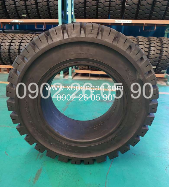 Vỏ đặc xe nâng 28x9-15 Hiệu Dunlop