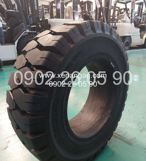Vỏ đặc xe nâng 28x9-15 Hiệu Dunlop