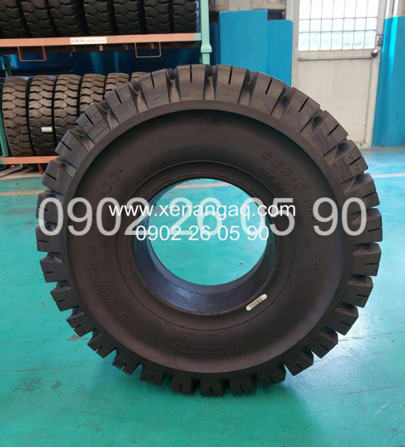 Lốp Đặc Xe Nâng 6.00-9 Hiệu Dunlop